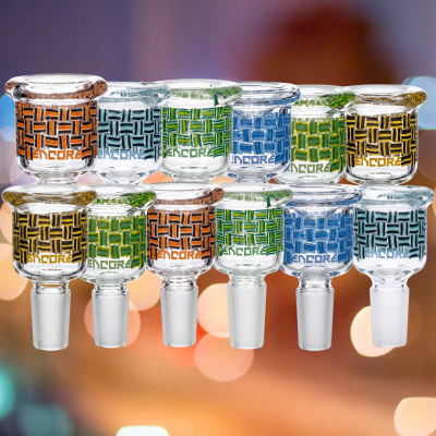 12 PACK 14mm Basket Weave Decal