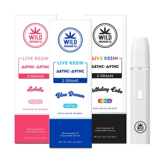 WILD ORCHARD DELTA 8 RECHARGEABLE 2 GRAM VAPES