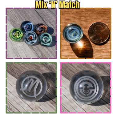 Terp Slurper Marble Caps (15 Styles)