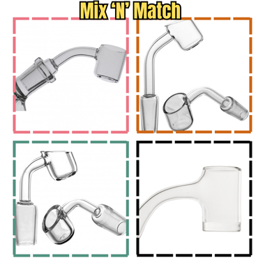 45 Degree Quartz Bangers (13 Styles)