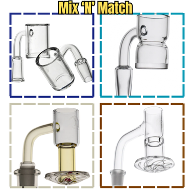 90 Degree Quartz Bangers (18 Styles)