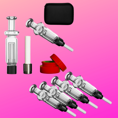 5 PACK 510 Screw Traveler Kit With Ceramic tip