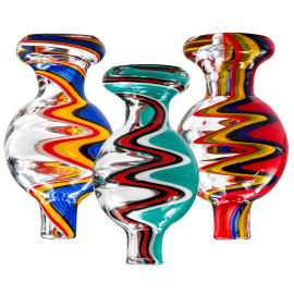 Color Spiral Bubble Cap