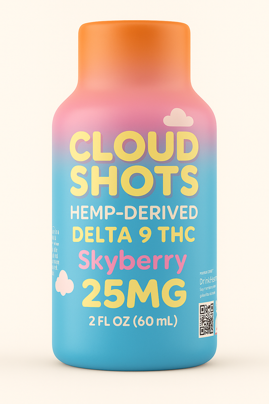 Cloud Shots 25mg D9-THC Shot (2oz)