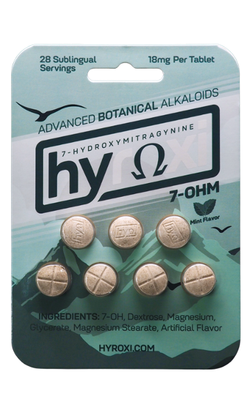 Hyroxi - Advanced Kratom Mint Tablet