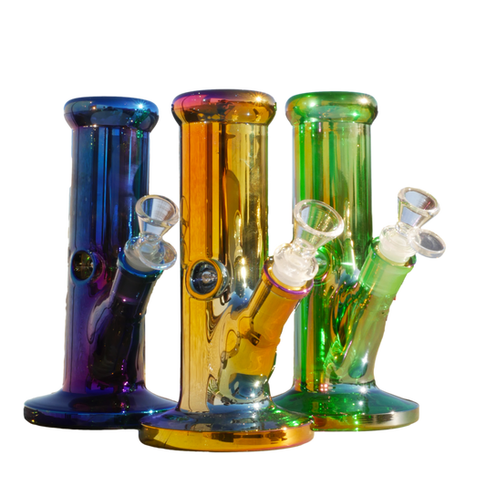 8" 7mm Solid Colors Electroplated Straight