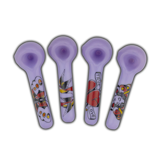 True Love Tattoo Series Handpipe-Set of 4