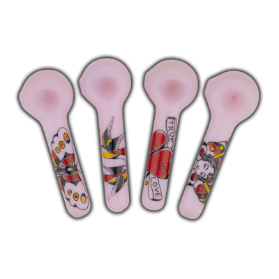 True Love Tattoo Series Handpipe-Set of 4