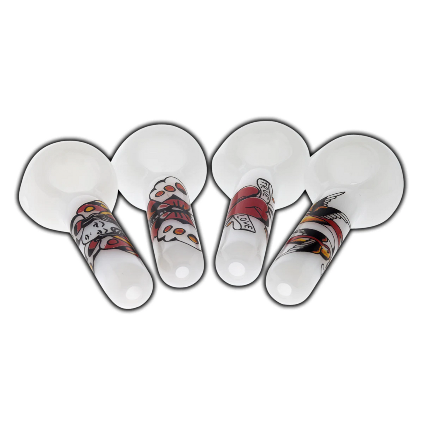True Love Tattoo Series Handpipe-Set of 4