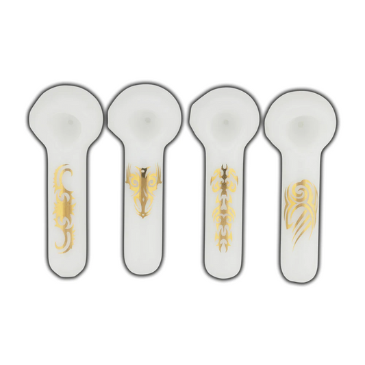 Gold Tribal-Jumbo-Set of 4