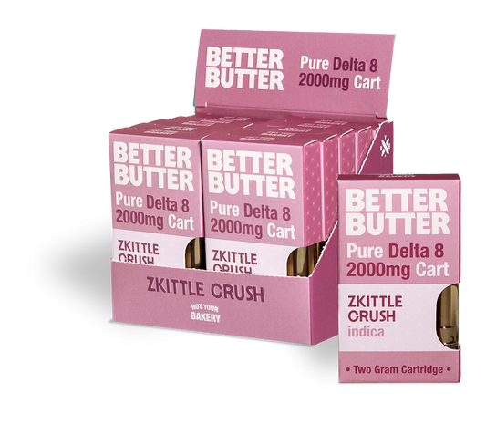 Better Butter D8 2ML Cartridge 10 Pack
