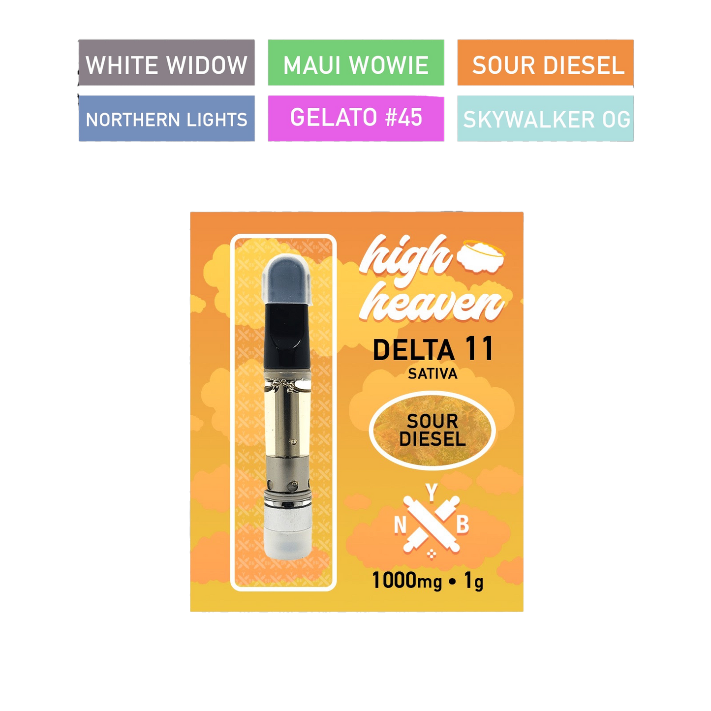 High Heaven D11 1ML Cartridge
