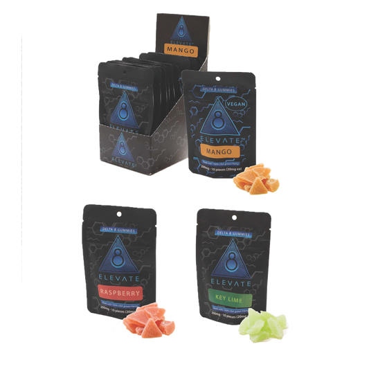 ElevateD8 200mg Gummies-10 Pack