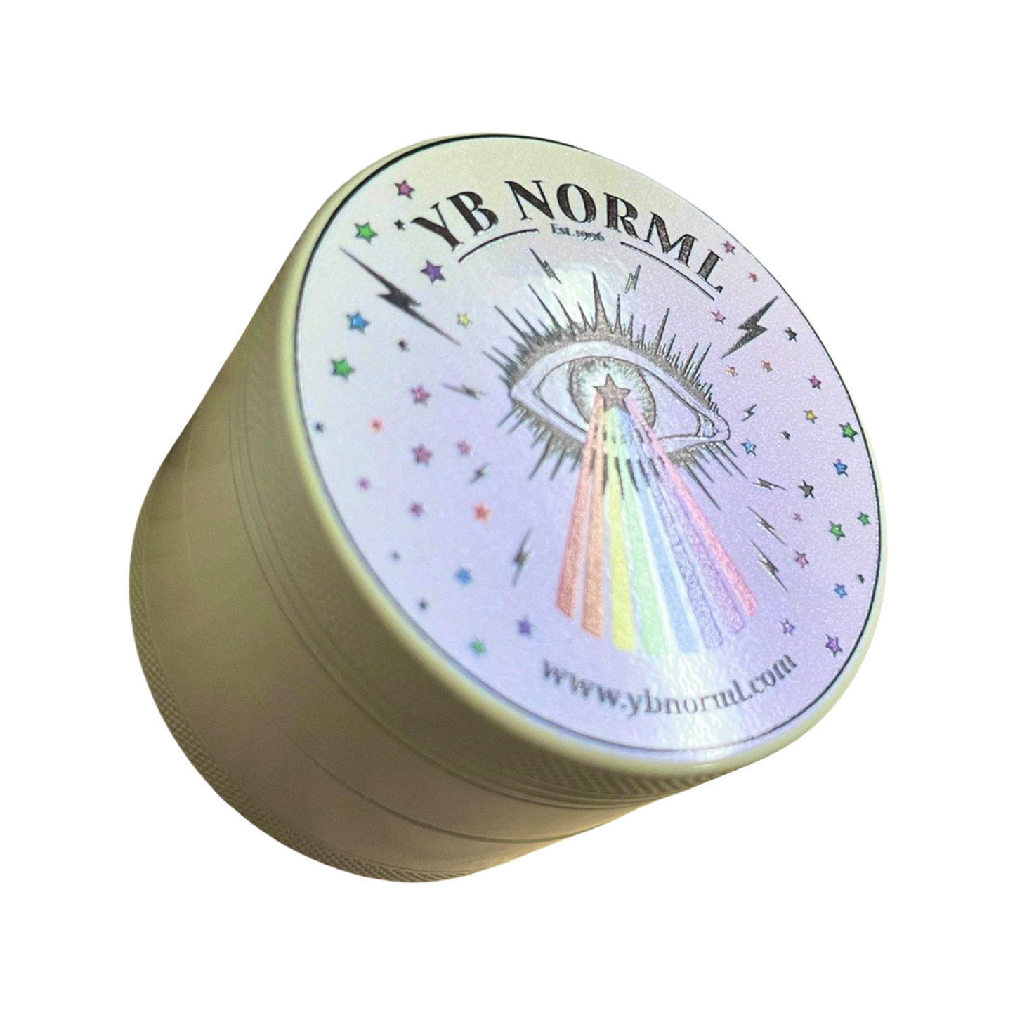 Pearl WHITE Eye Purple Hue 63mm 4 Stage Grinder