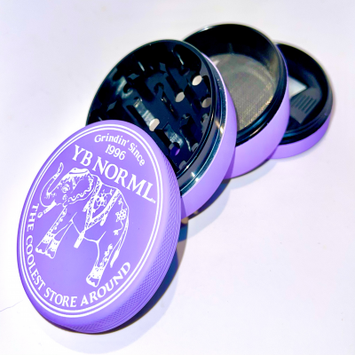 Metal SOFT TOUCH White Grinder 4 stage 63mm