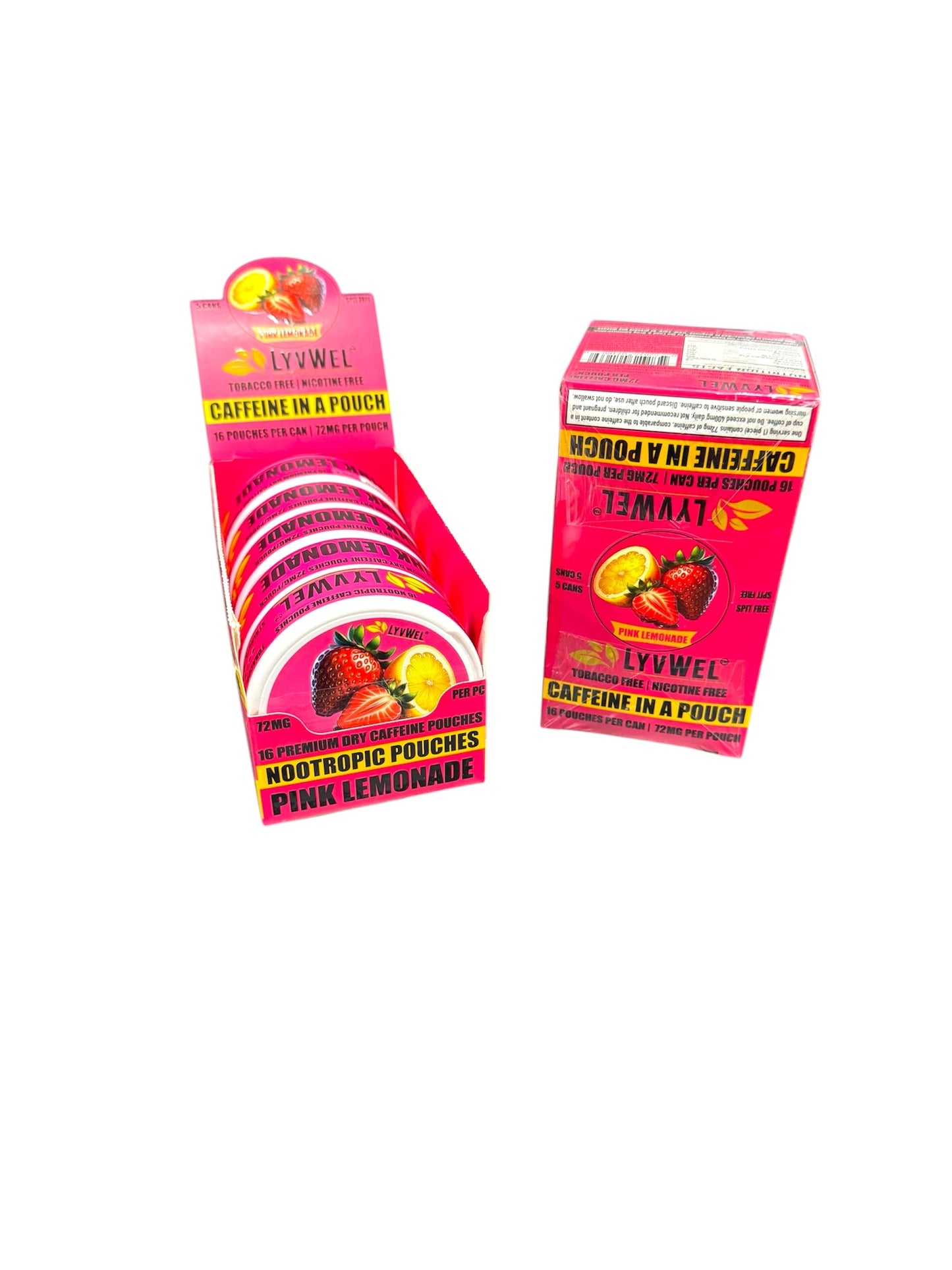 72mg Caffeine Pouches
