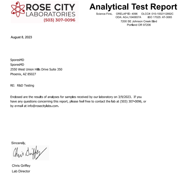 Spores Syringes 20ct POP Display Box