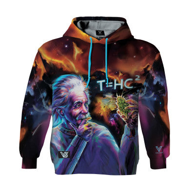 T=HC2 Einstein Black Hole Hoodie
