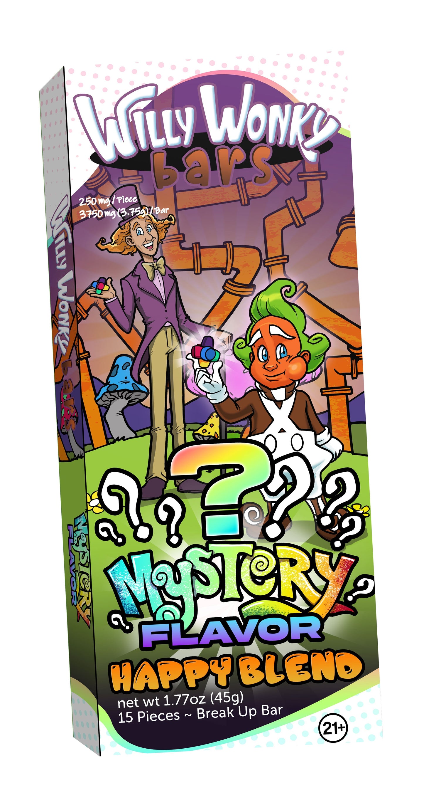 Wonka Mushy Chocolate Bars