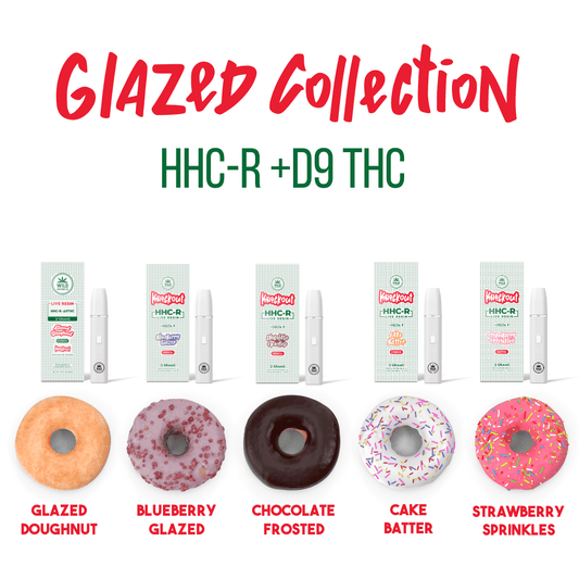 KNOCKOUT “GLAZED COLLECTION” HHC-R LIVE RESIN VAPE 2 GRAM