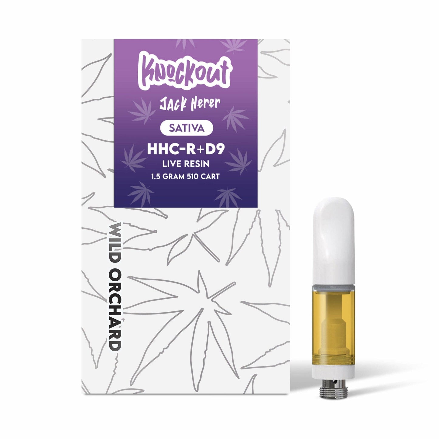 WILD ORCHARD KNOCKOUT HHC-R LIVE RESIN 510 CARTRIDGES