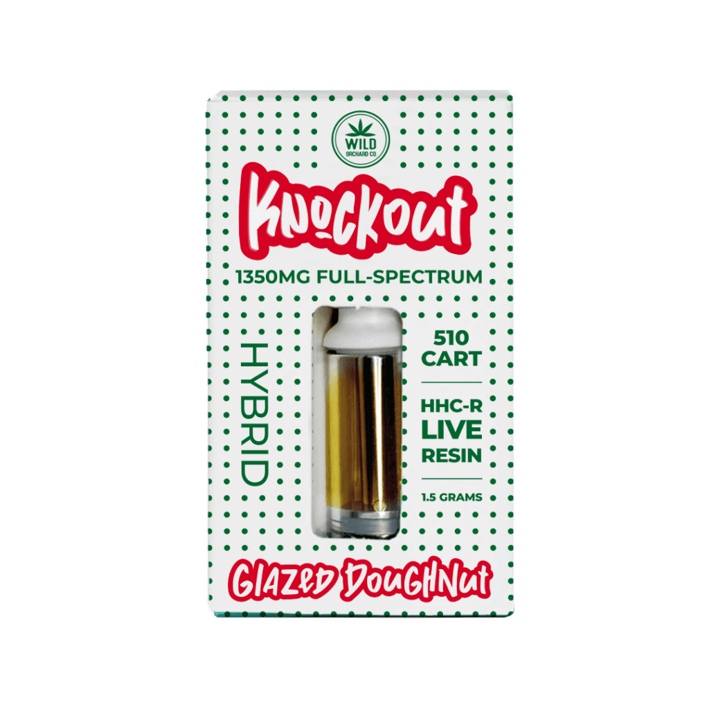 WILD ORCHARD KNOCKOUT HHC-R LIVE RESIN 510 CARTRIDGES