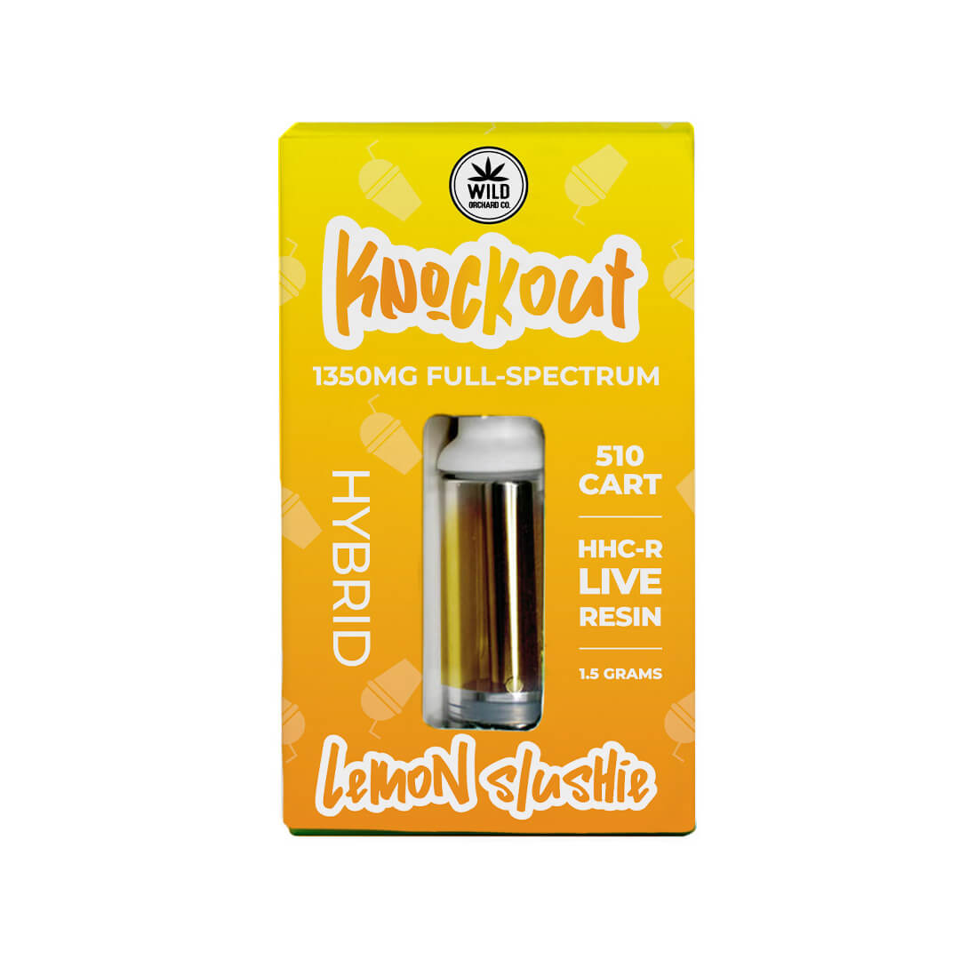 WILD ORCHARD KNOCKOUT HHC-R LIVE RESIN 510 CARTRIDGES
