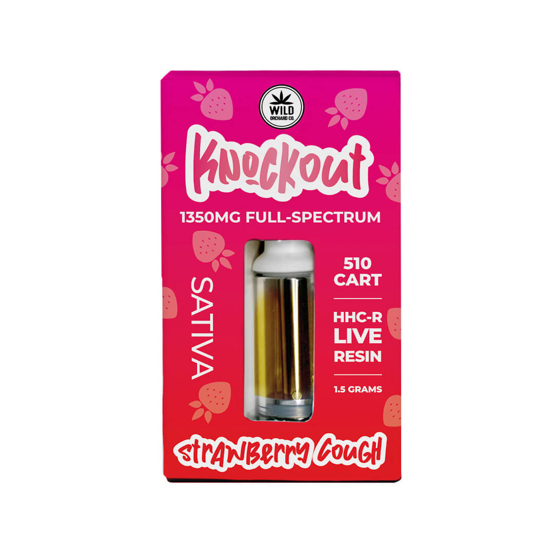 WILD ORCHARD KNOCKOUT HHC-R LIVE RESIN 510 CARTRIDGES