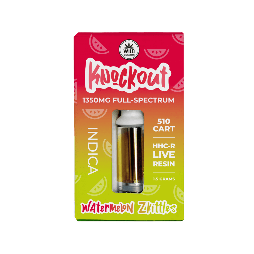 WILD ORCHARD KNOCKOUT HHC-R LIVE RESIN 510 CARTRIDGES