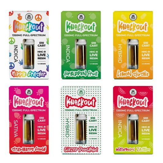 WILD ORCHARD KNOCKOUT HHC-R LIVE RESIN 510 CARTRIDGES