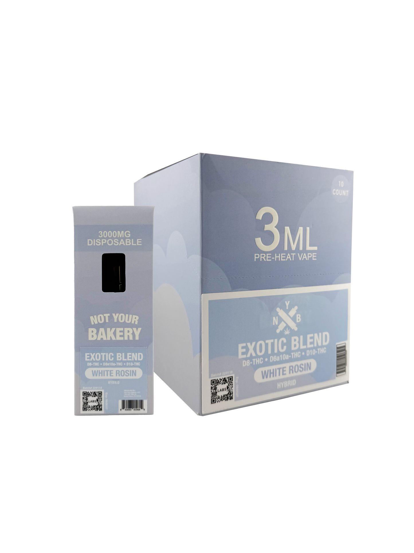 NYB 3ml Exotic Blend Disposable Vape
