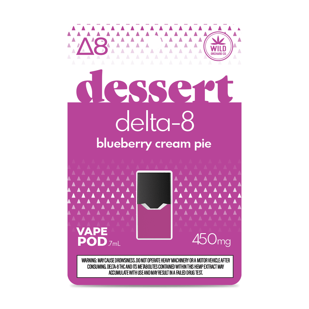 WILD ORCHARD DELTA 8 DESSERT JUUL COMPATIBLE PODS