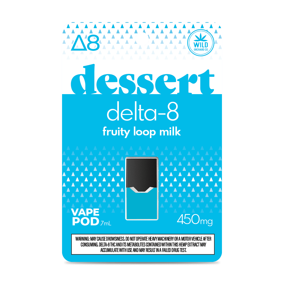 WILD ORCHARD DELTA 8 DESSERT JUUL COMPATIBLE PODS