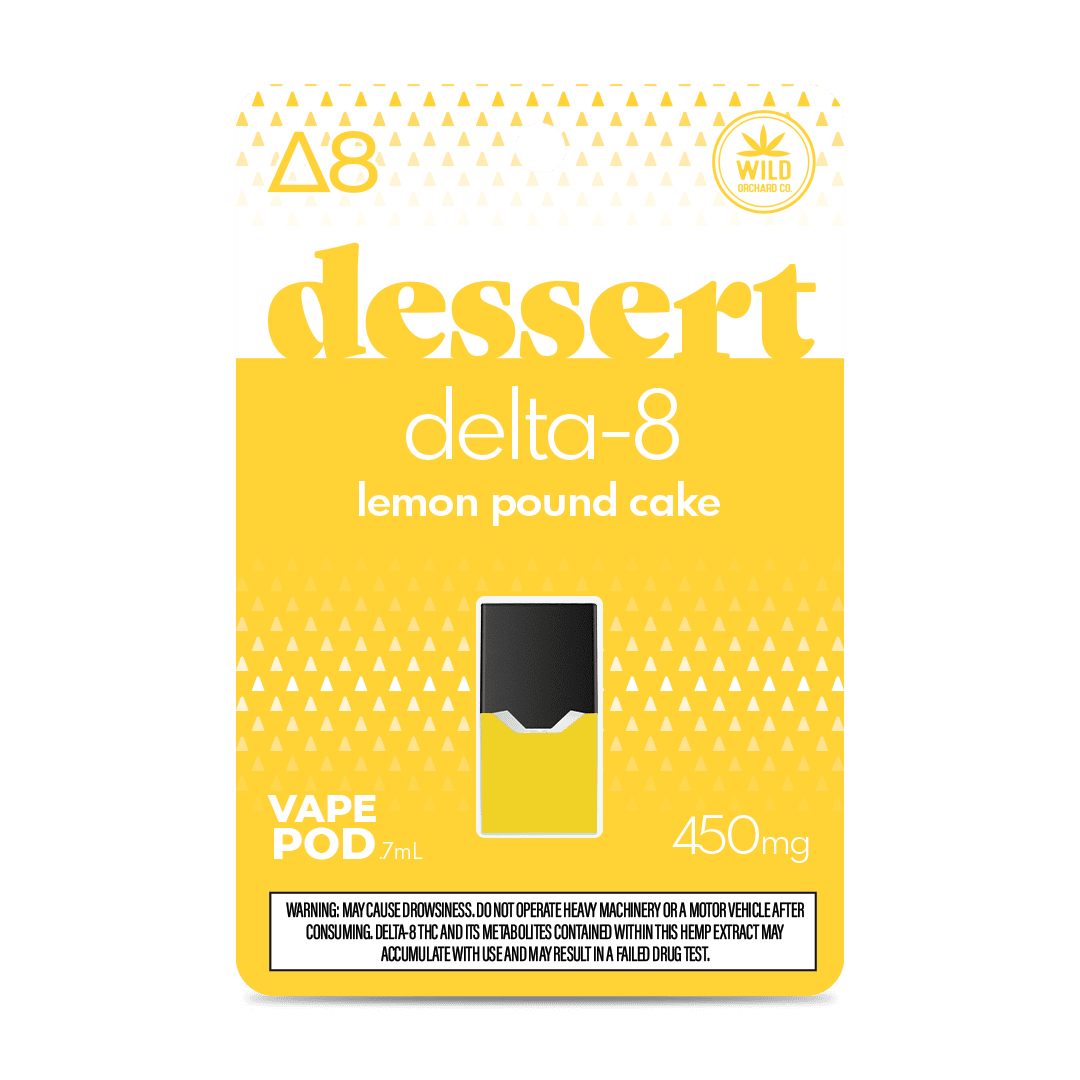 WILD ORCHARD DELTA 8 DESSERT JUUL COMPATIBLE PODS
