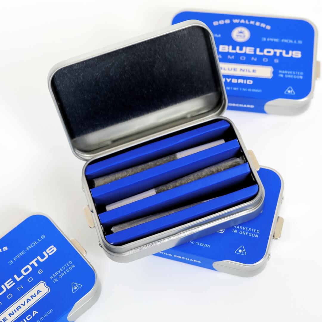 BLUE LOTUS THCA LIQUID DIAMOND PRE-ROLLS