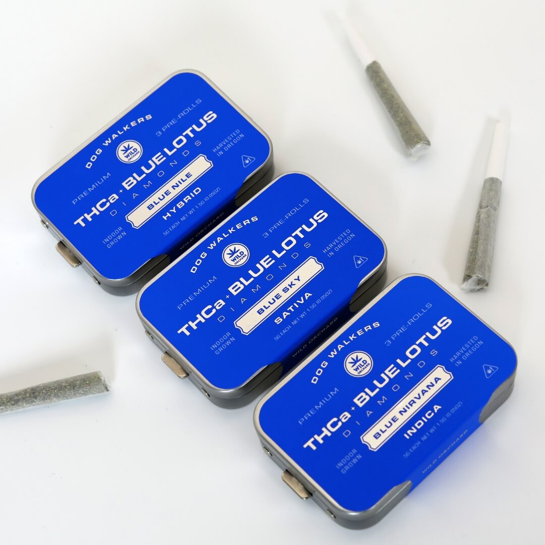 BLUE LOTUS THCA LIQUID DIAMOND PRE-ROLLS