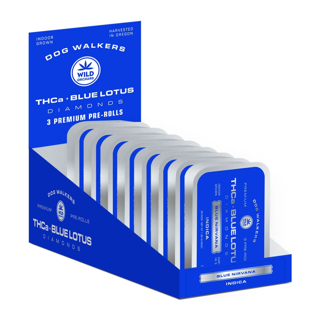 BLUE LOTUS THCA LIQUID DIAMOND PRE-ROLLS