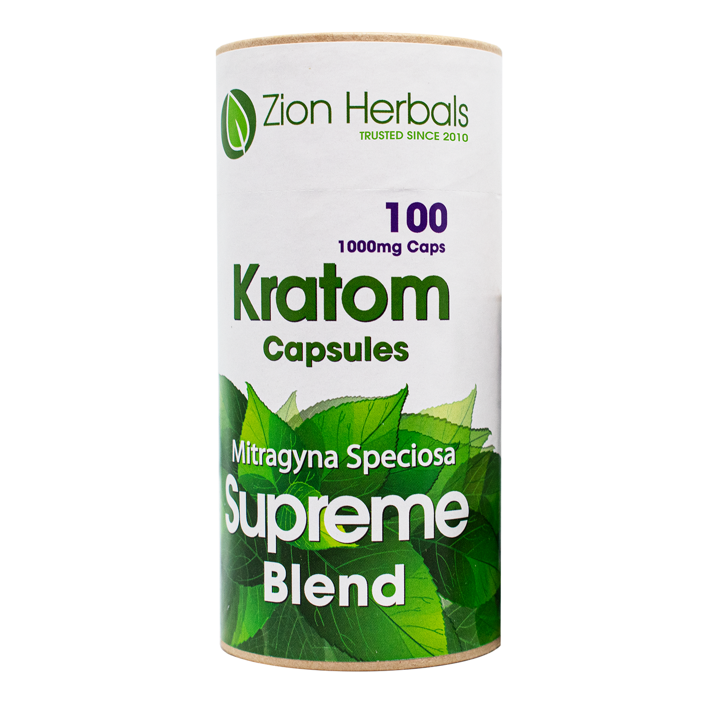 Zion Herbals Supreme Blend Capsule Tube