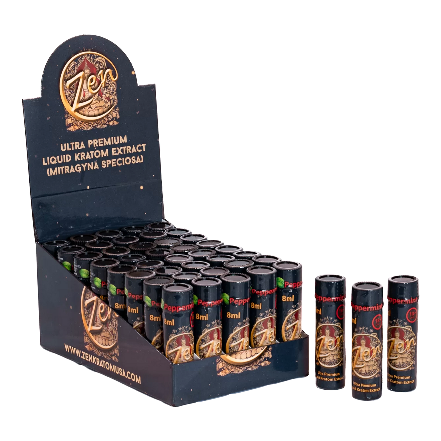 Zen Ultra Premium Kratom Extract Shot-40 Pack