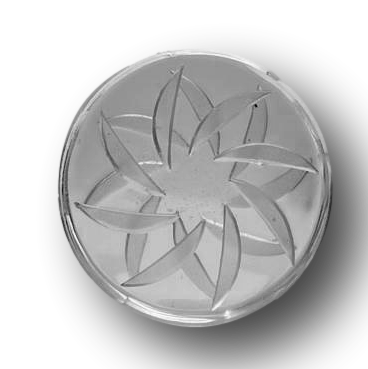 BLOWOUT! Glass Spinner Cap w/ Assorted Designs