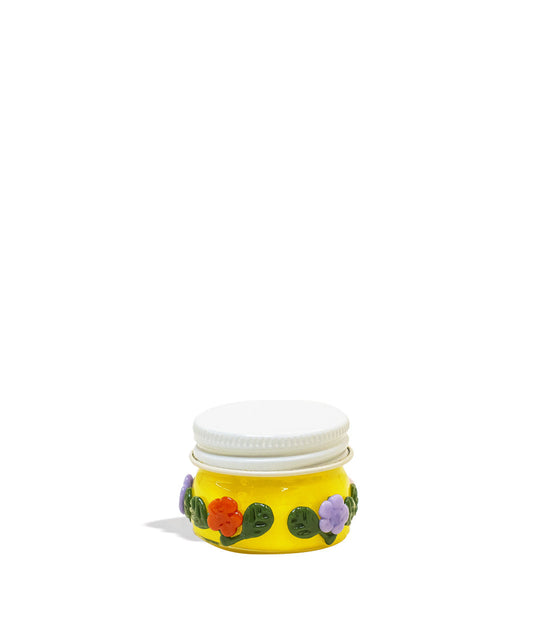 Empire Glassworks Sunshine Garden Terp Jar Front View on White Background