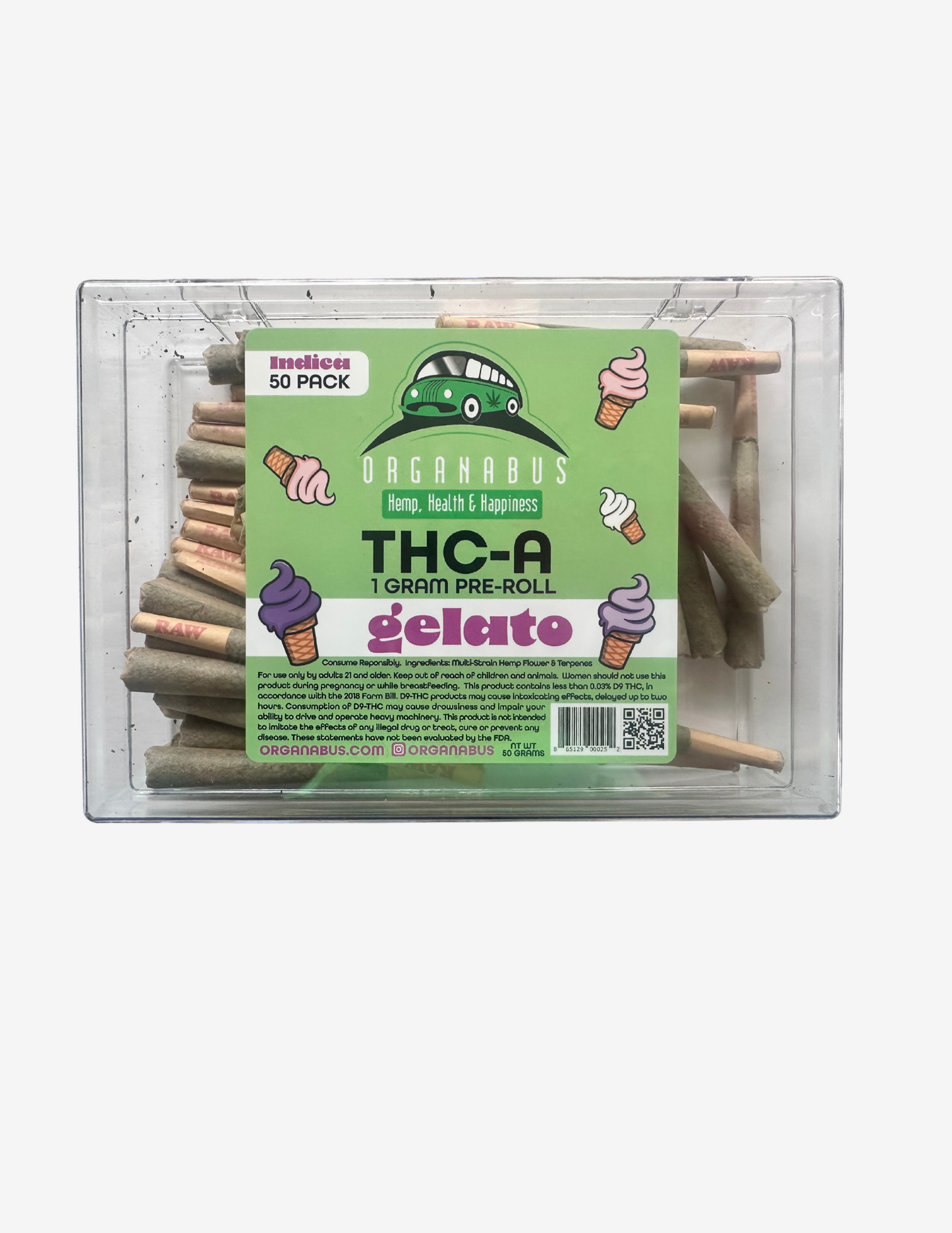 50ct THCA PreRoll