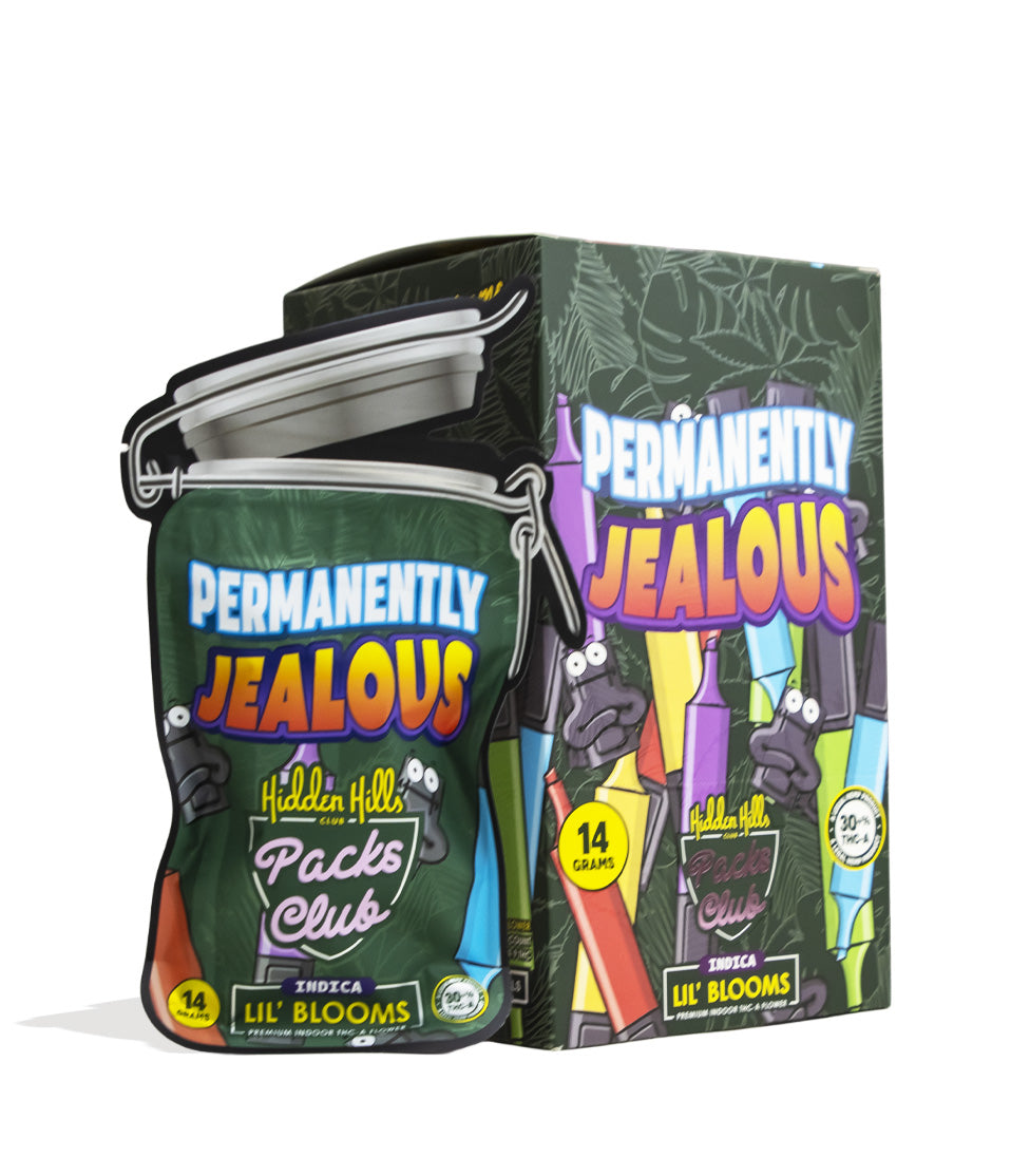 Permanently Jealous Hidden Hills Lil' Blooms 14g Premium Indoor THC-A Flower 5pk Front View on White Background