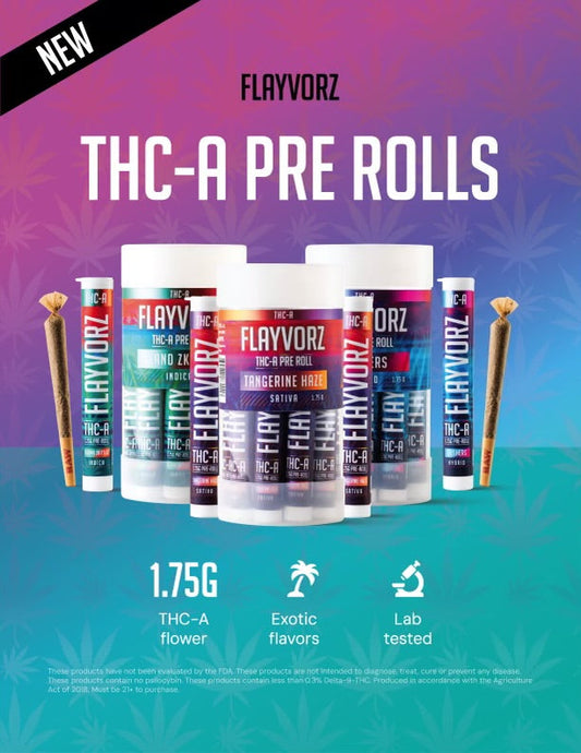 PHATWOODS Flayvorz 1.75G THCA PreRolls