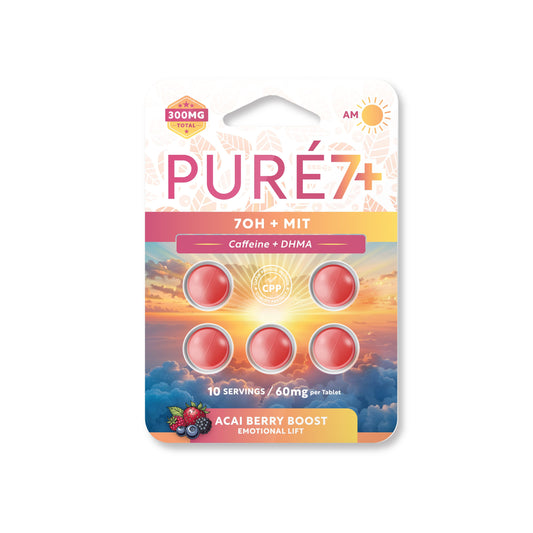 Pure 7 Kratom Blend Clamshells 60mg