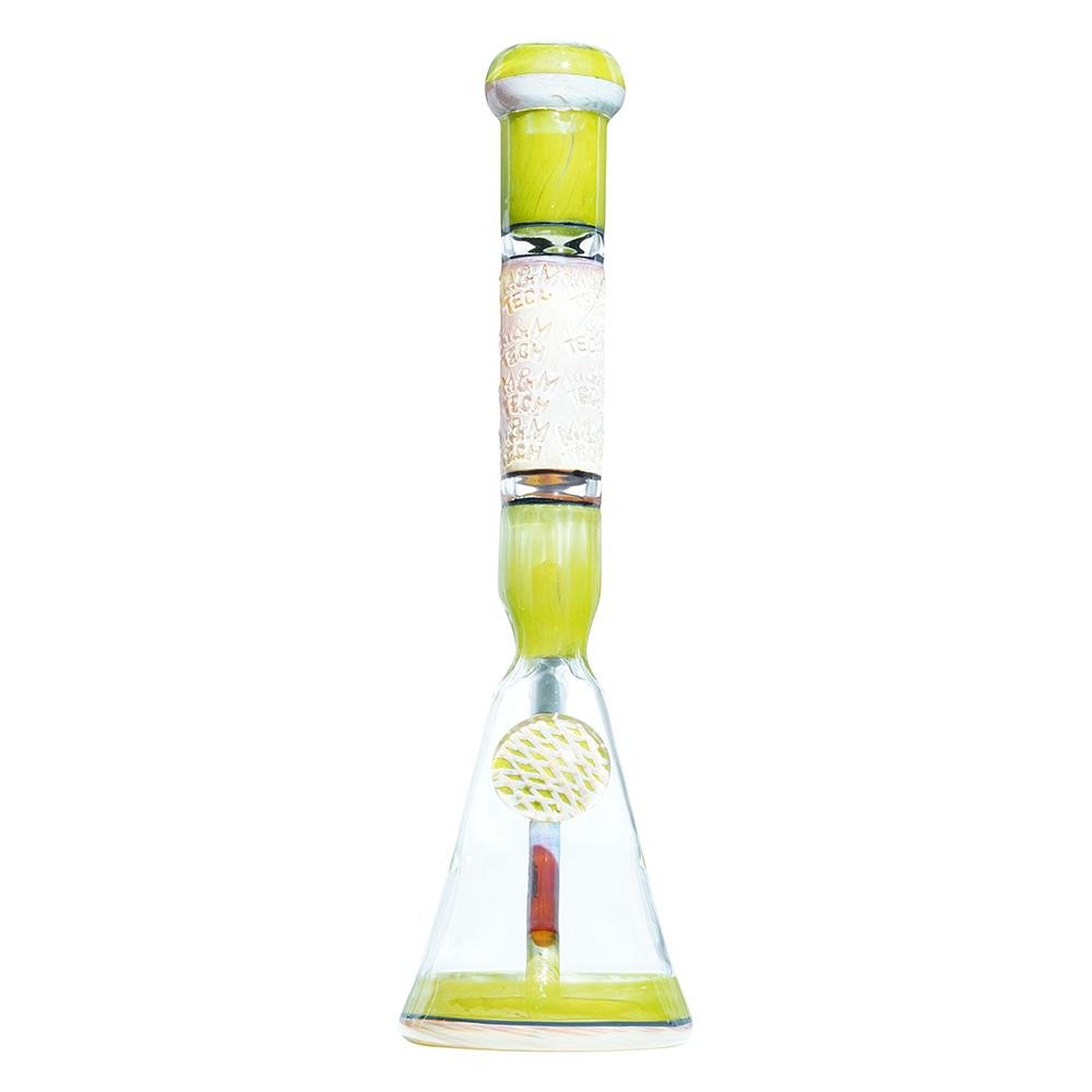 Slyme & White Heady Beaker M&M tech - M&M Tech Glass