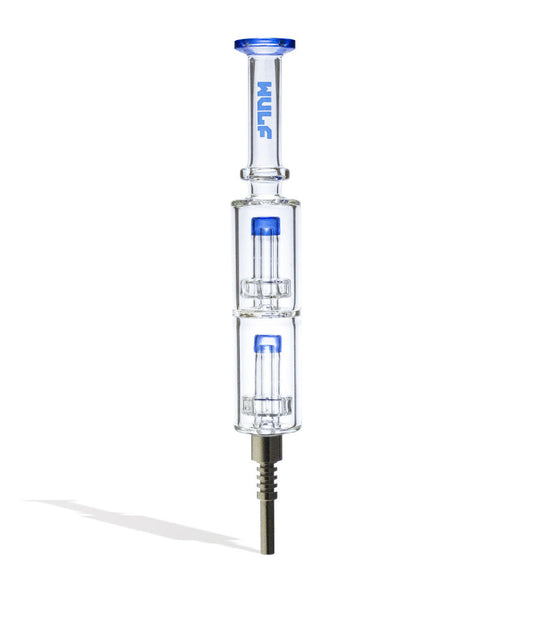 Blue Wulf Mods Nova Stack Water Filtered Nectar Collector Front View on White Background