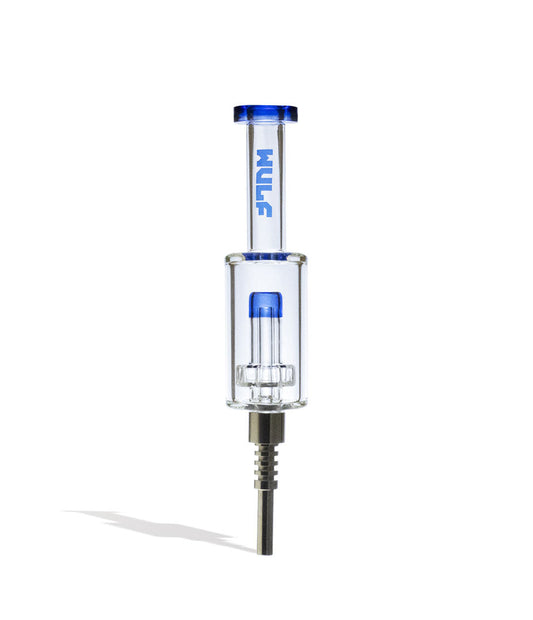 Blue Wulf Mods Nova Water Filtered Nectar Collector Front View on White Background