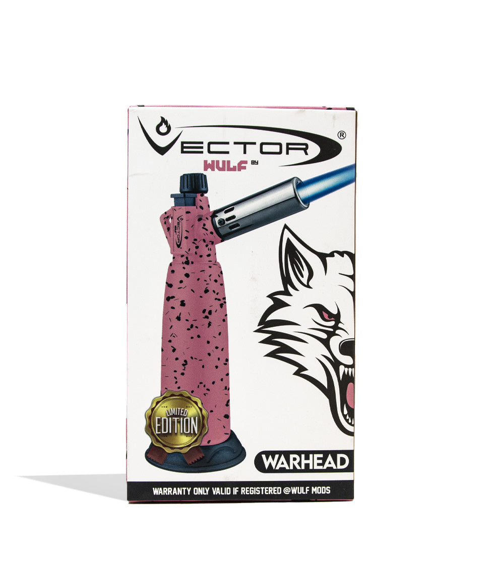 Pink Black Spatter Wulf Mods Warhead Torch Packaging on white background