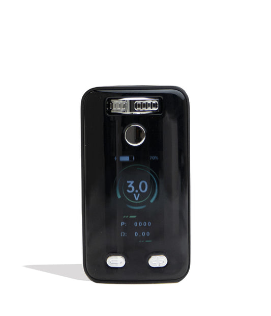 Black Yocan UNI 3.0 Plus Variable Voltage Battery Front View on White Background